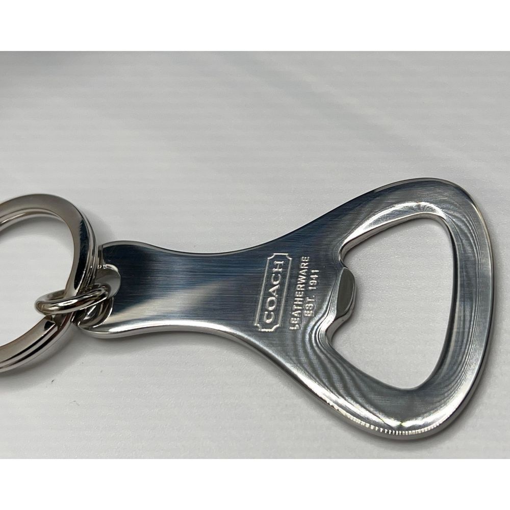 COACH Bottle Opener Purse CHarm Key Fob - Picture 4 of 4